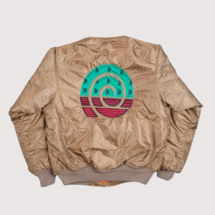 Barriers Bomber Jacket Brown