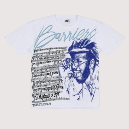 Barriers Curtis Mayfield T-Shirt White