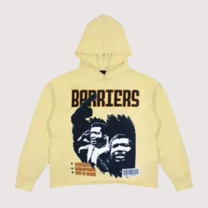 Barriers Fred Hampton Hooded Sweatshirt Cream