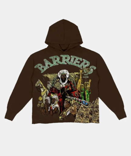 Barriers Mansa Musa Hoodie Brown