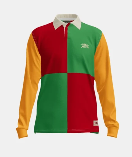 Barriers Rugby Sweatshirt Red/Yellow