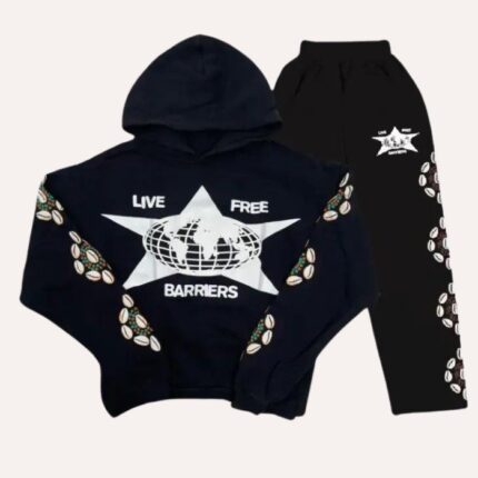 Barriers Tracksuit Black