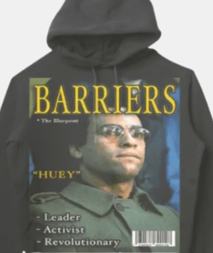 Barriers Huey Newton Hoodie Black