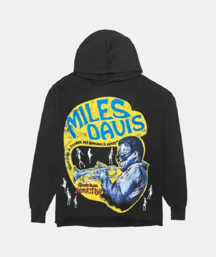 Barriers Miles Davis Hoodie Black